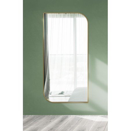 Spiegel in goud MDF SLIM frame - TRAANTJE - kleur frame naar keuze