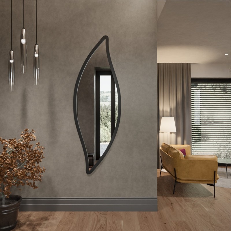 Decoratieve spiegel in mdf lijst - ERIKA - lijstkleur naar keuze
