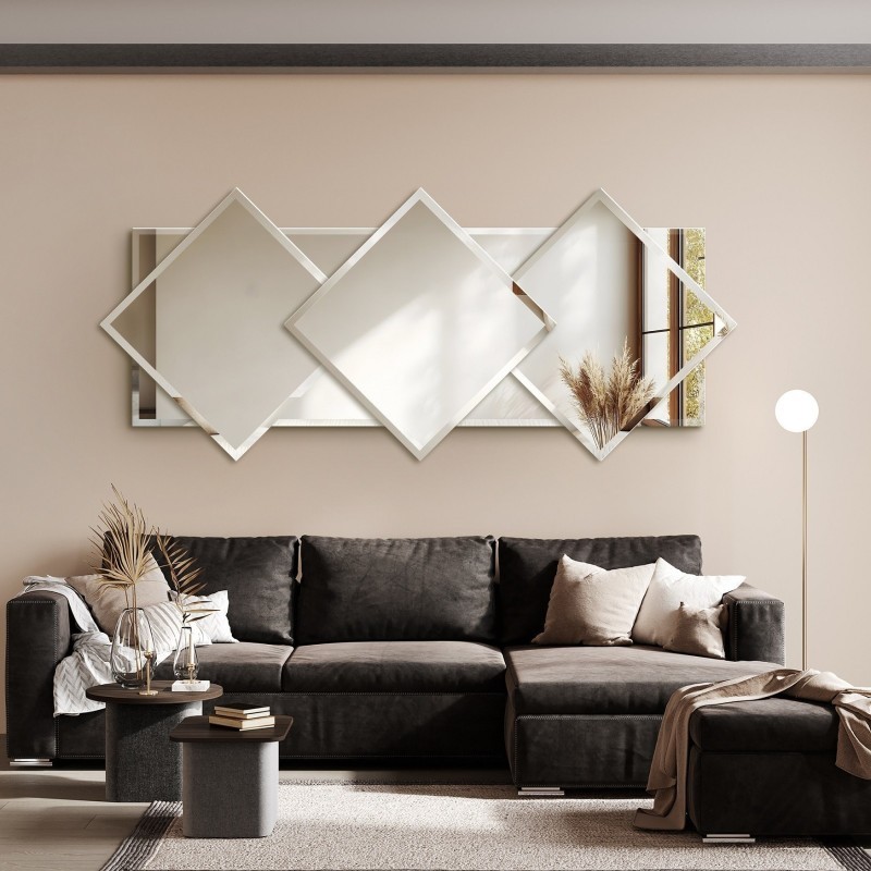 Decoratieve afgeschuinde spiegel - OXANA