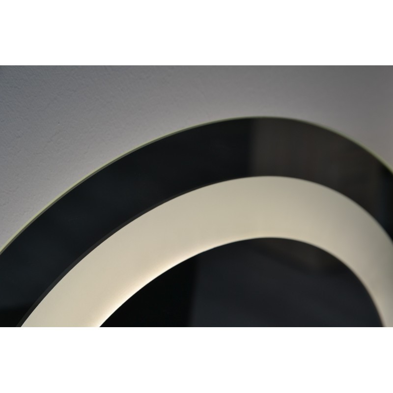 Kwartcirkel badkamerspiegel met verlichting - KWART LED II