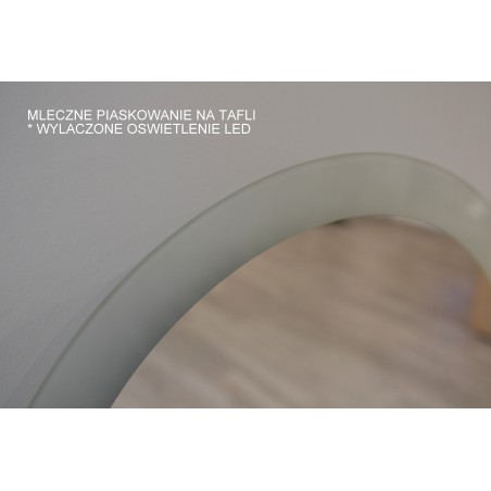 Ronde kaptafel spiegel met LED verlichting - HOLLYWOOD