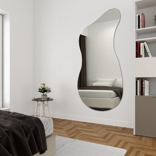 Dekoracyjne lustro o organicznym kształcie - ANGELIT II