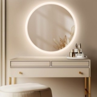 Ronde badkamerspiegel met CAPELLA LED verlichting