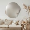 Decoratieve spiegel met een organische vorm - CYRKON