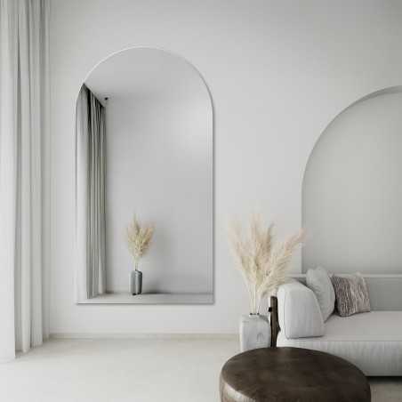 Halfronde badkamerspiegel - FRANK