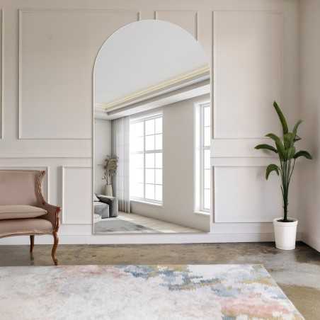 Halfronde badkamerspiegel - FRANK