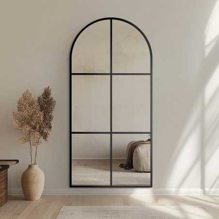 Loft spiegel met MDF raamwerk - ROMEO - lijstkleur naar keuze