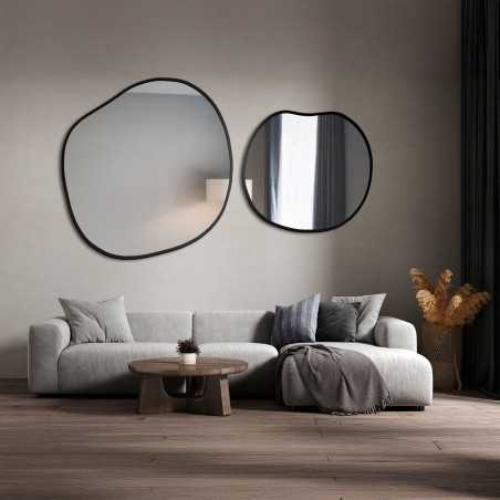 Set van organische spiegels in een frame - SODALIT IN A FRAME