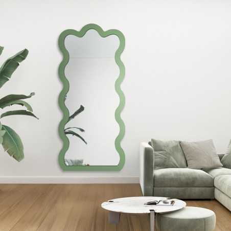 Onregelmatige spiegel in mdf lijst - BLOBS WAVE