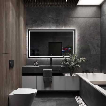 Slimme badkamerspiegel met verlichting - EMI SMART LED