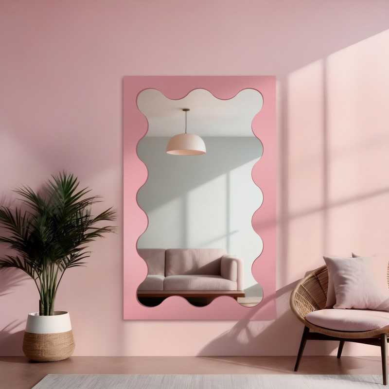 Onregelmatige spiegel in mdf lijst - BLOBS PRISM