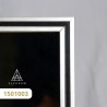 Spiegel in fijne decoratieve houten lijst - 1501 - kleur van de lijst naar keuze