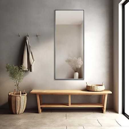Spiegel in fijne decoratieve houten lijst - 1501 - kleur van de lijst naar keuze