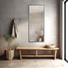 Spiegel in fijne decoratieve houten lijst - 1501 - kleur van de lijst naar keuze