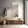 Spiegel in fijne decoratieve houten lijst - 1501 - kleur van de lijst naar keuze