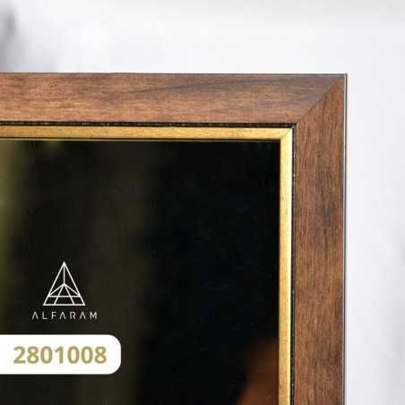 Spiegel in fijne decoratieve houten lijst - 2801 - kleur van de lijst naar keuze