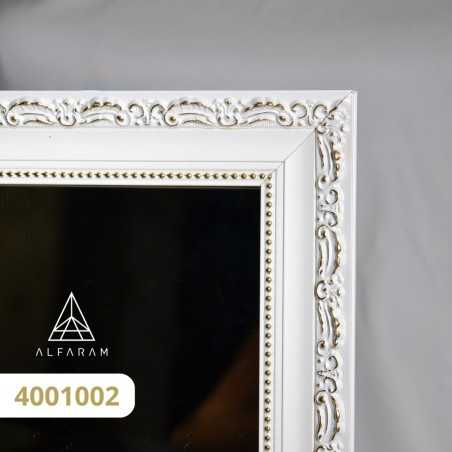 Staande spiegel in decoratieve houten lijst - 4001 - lijstkleur naar keuze