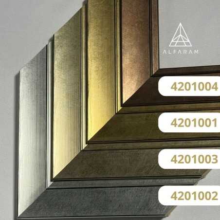 Spiegel in elegante moderne lijst - 4201 - kleur van de lijst naar keuze