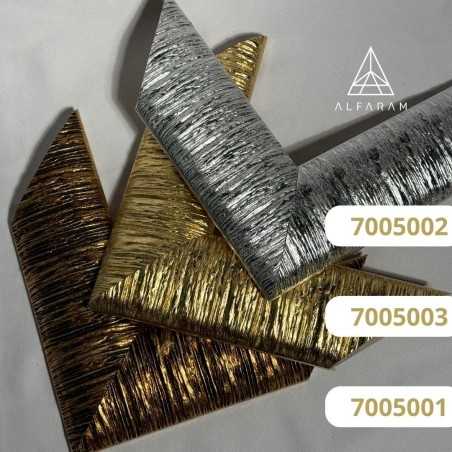 Moderne spiegel in rijke houten lijst - 7005 - lijstkleur naar keuze