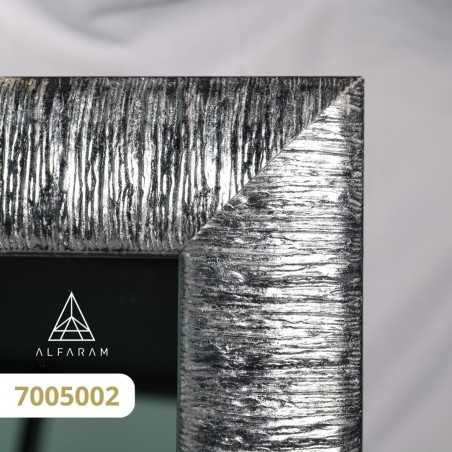 Moderne spiegel in rijke houten lijst - 7005 - lijstkleur naar keuze