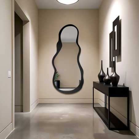 Onregelmatig gevormde spiegel in mdf- RISOL IN FRAME