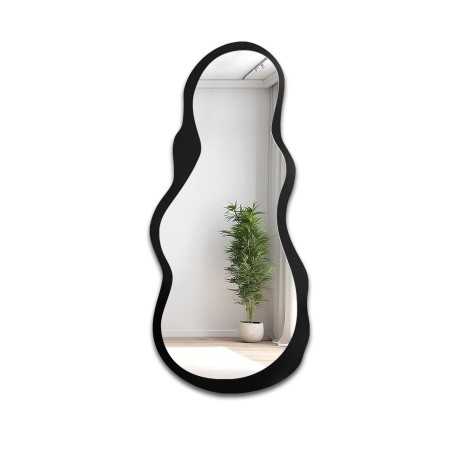 Onregelmatig gevormde spiegel in mdf- RISOL IN FRAME