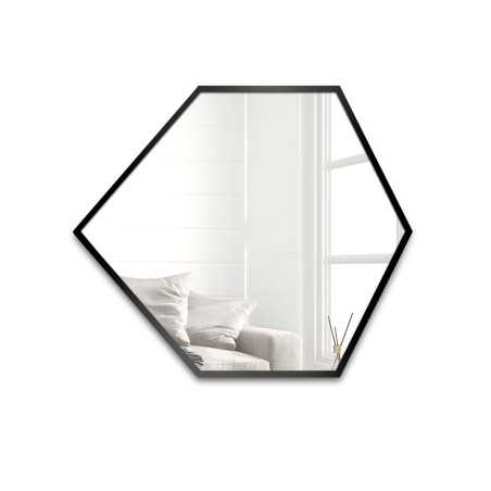 Geometrisch gevormde spiegel in een frame - GEOME IN A FRAME