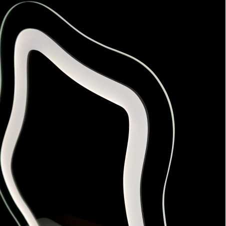 Cosmeticaspiegel met gezandstraalde verlichting - FLOW LED PETITE