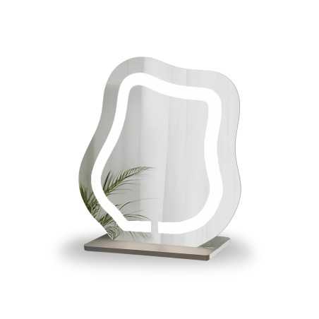 Cosmeticaspiegel met gezandstraalde verlichting - FLOW LED PETITE