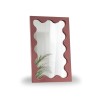 Cosmetic mirror in pink MDF frame - BLOBS PRISM PETITE