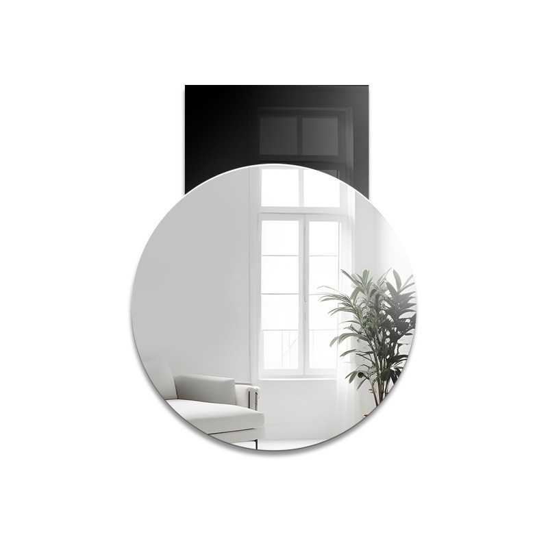 Decoratieve ronde spiegel - DENAR