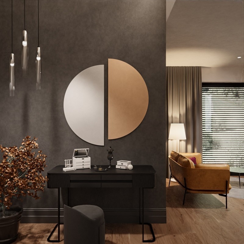 Decoratieve halve cirkelset - DOUBLE II
