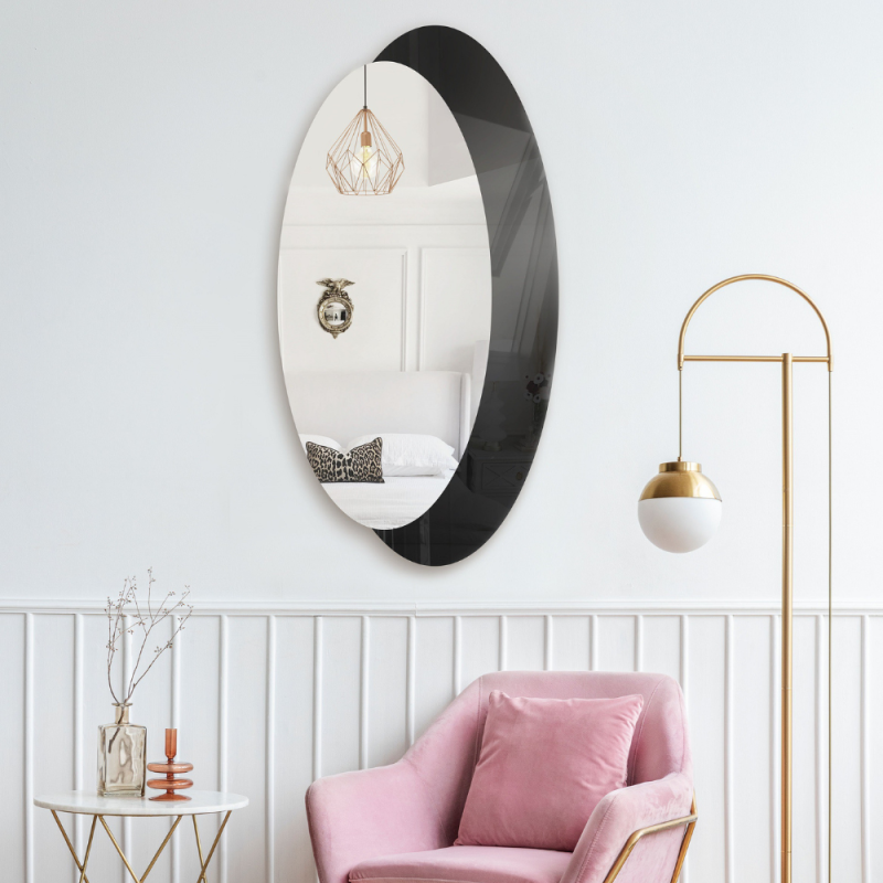 Elliptische decoratieve spiegel - ELIPO