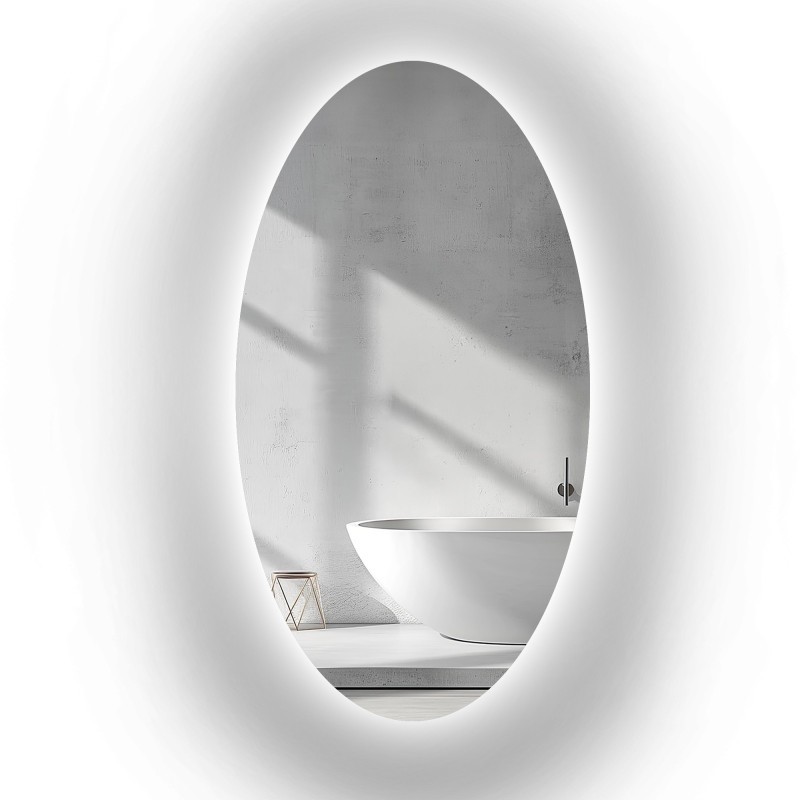 Elliptische spiegel met verlichting - ELIPSA LED
