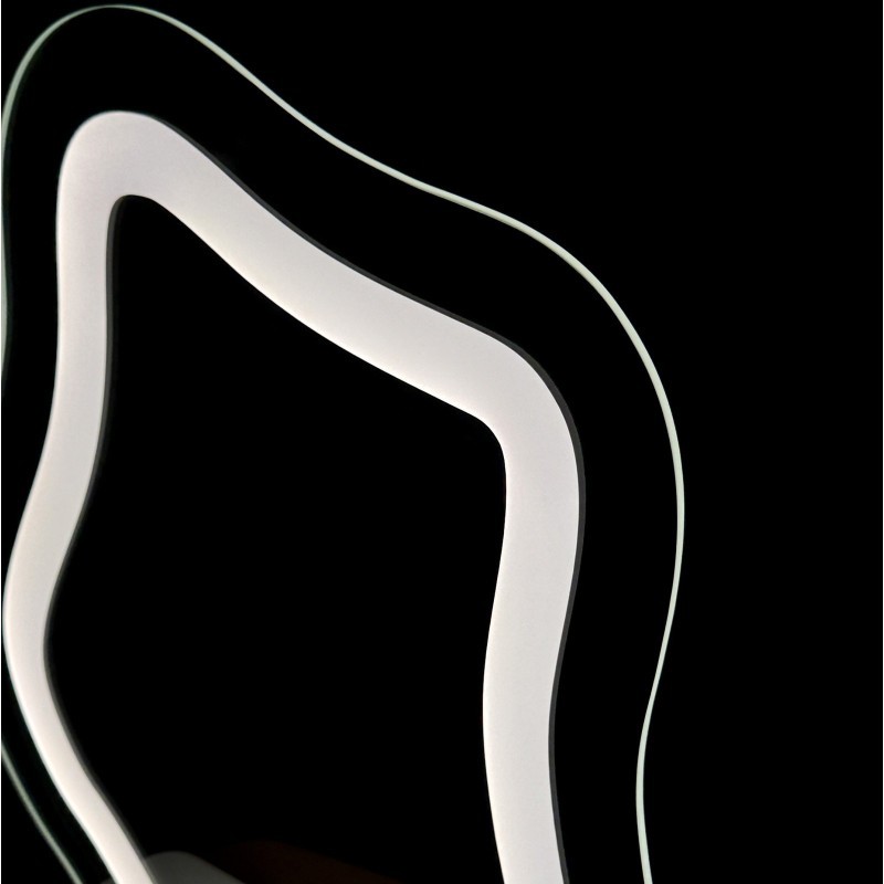 Cosmeticaspiegel met gezandstraalde verlichting - FLOW LED PETITE
