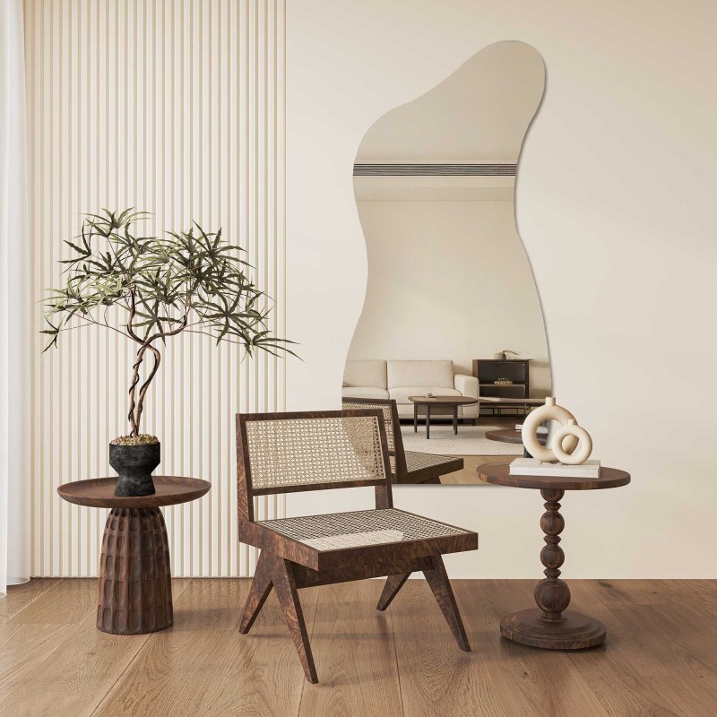 Decoratieve spiegel met organische vorm - ANGELIT