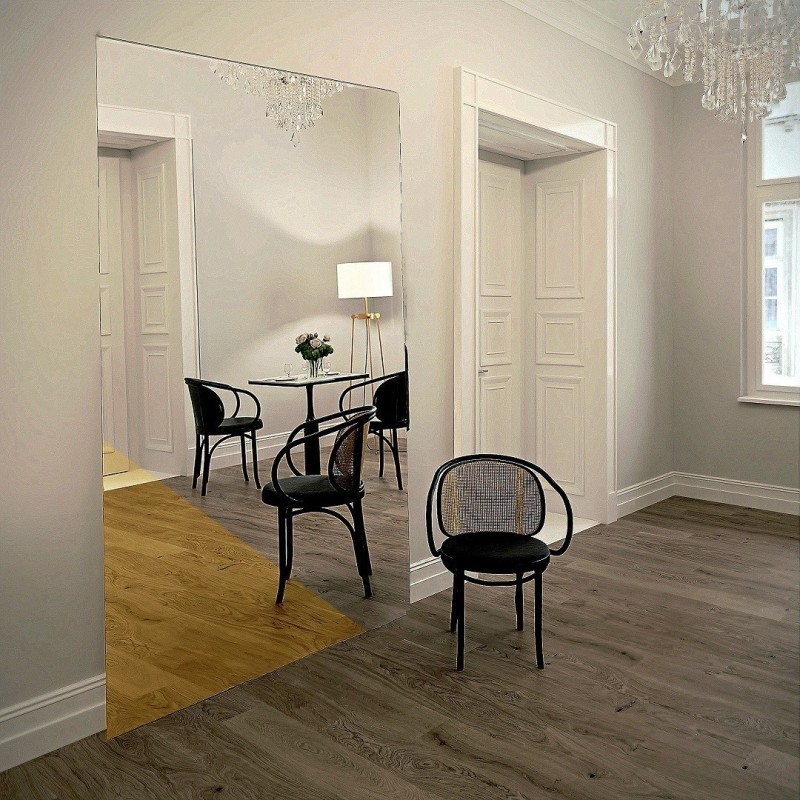 Groot decoratief spiegelkleurig paneel - TORI