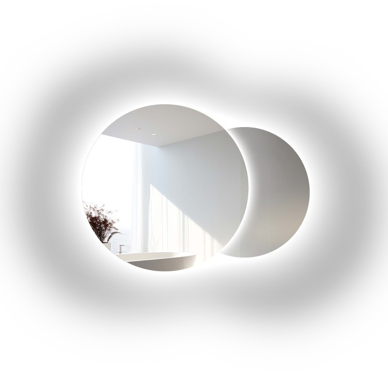 Set badkamerspiegels met verlichting - UNIVERSE LED II