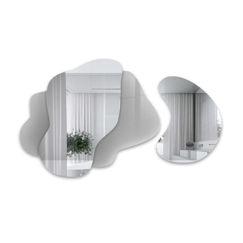 Decoratieve spiegels op ornamentglas Master Point - LUXORA ARTIVIS