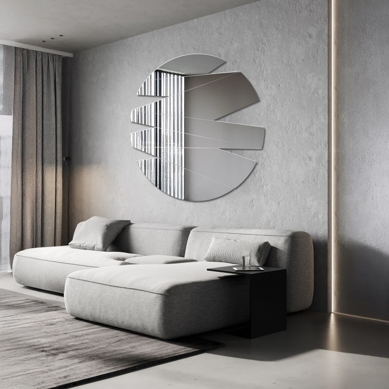 Decoratieve ronde spiegel - ZOJA
