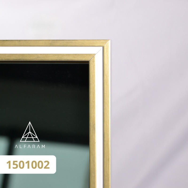 Spiegel in fijne decoratieve houten lijst - 1501 - kleur van de lijst naar keuze