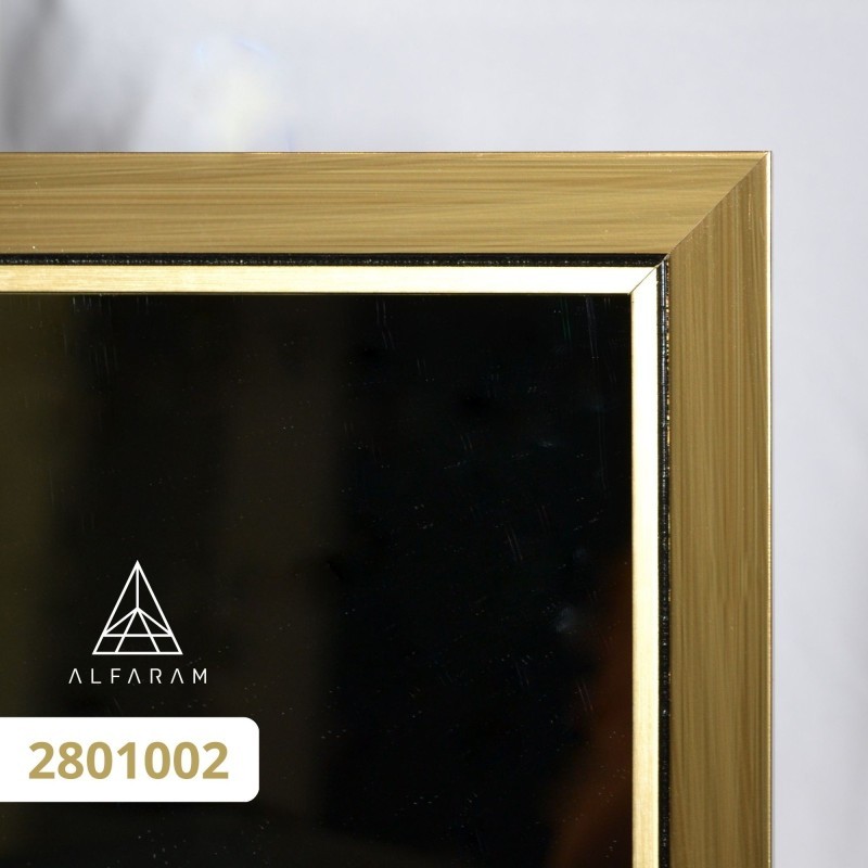 Staande garderobespiegel in elegante houten lijst - 2801 - lijstkleur naar keuze