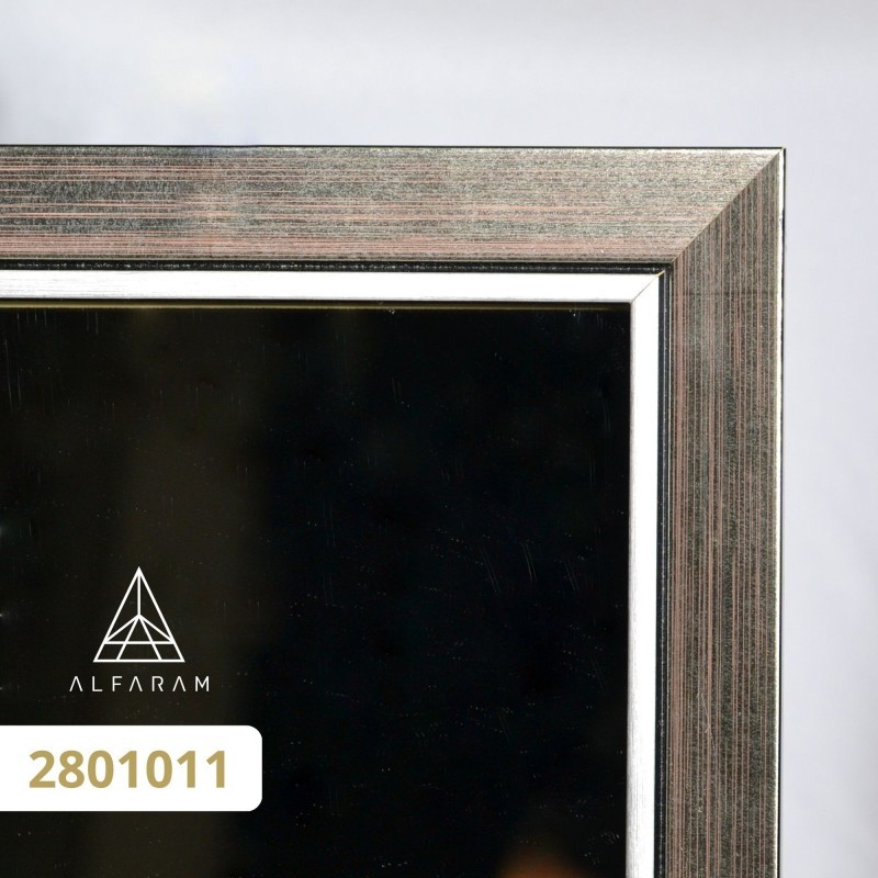Staande garderobespiegel in elegante houten lijst - 2801 - lijstkleur naar keuze