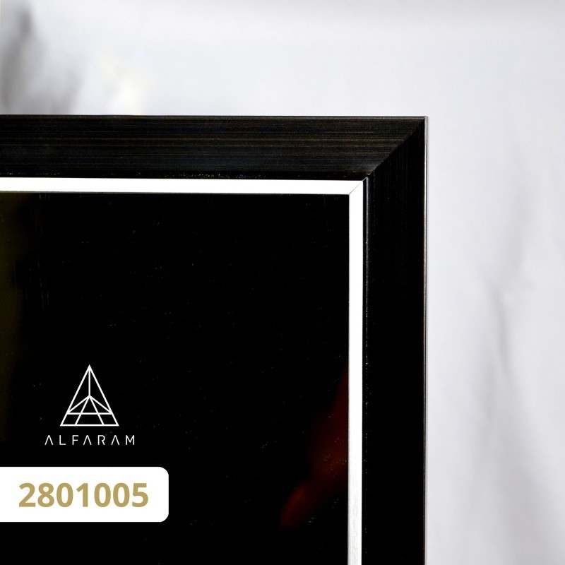 Spiegel in fijne decoratieve houten lijst - 2801 - kleur van de lijst naar keuze