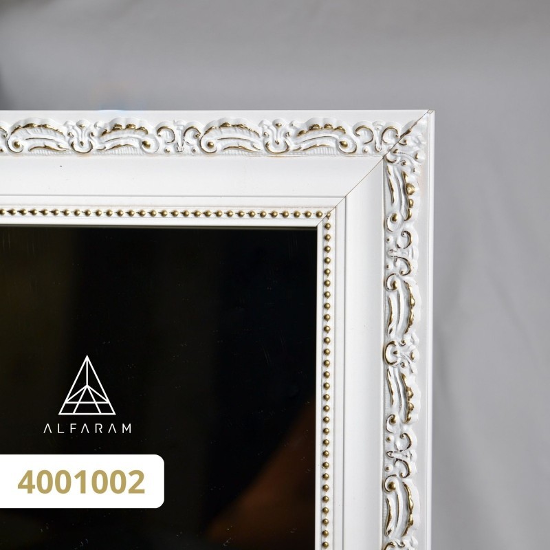 Staande spiegel in decoratieve houten lijst - 4001 - lijstkleur naar keuze