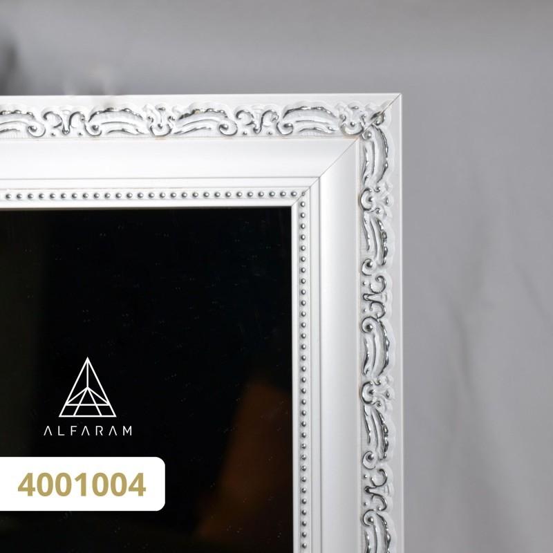 Staande spiegel in decoratieve houten lijst - 4001 - lijstkleur naar keuze