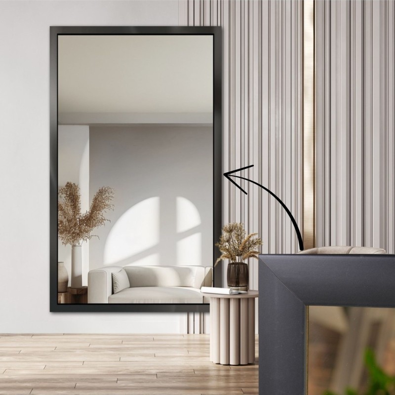 Spiegel met houten lijst – 6901 – lijstkleur naar keuze