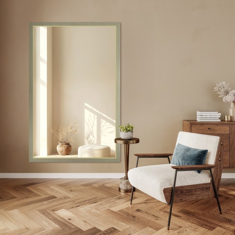 Spiegel met houten lijst – 6901 – lijstkleur naar keuze