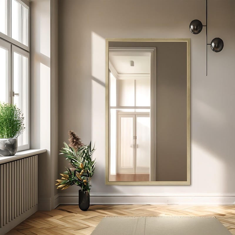 Spiegel met houten lijst – 8301 – lijstkleur naar keuze