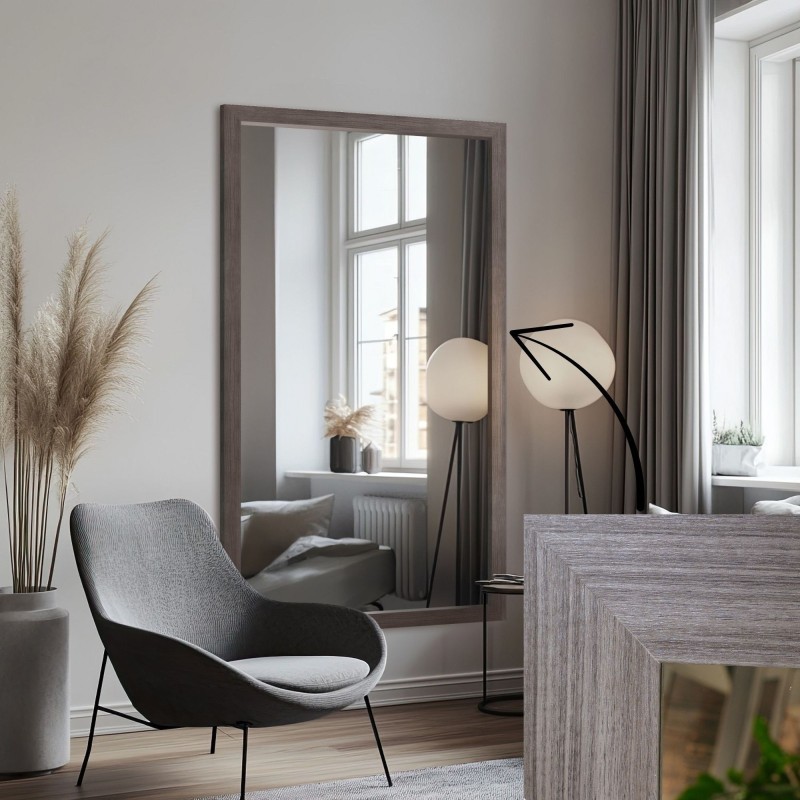Spiegel met houten lijst – 8503 – lijstkleur naar keuze